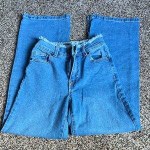 Maurices Blue Straight-Leg Jeans size 9 long